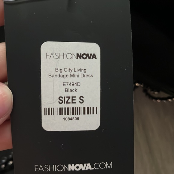 Jewel Dripping Bandage Dress - Picture 8 of 8